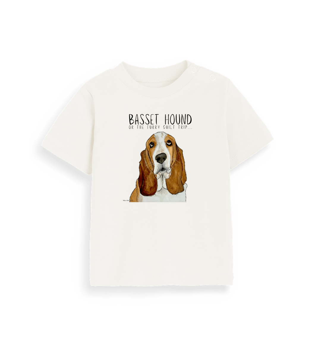 Basset Hound Baby T-Shirt