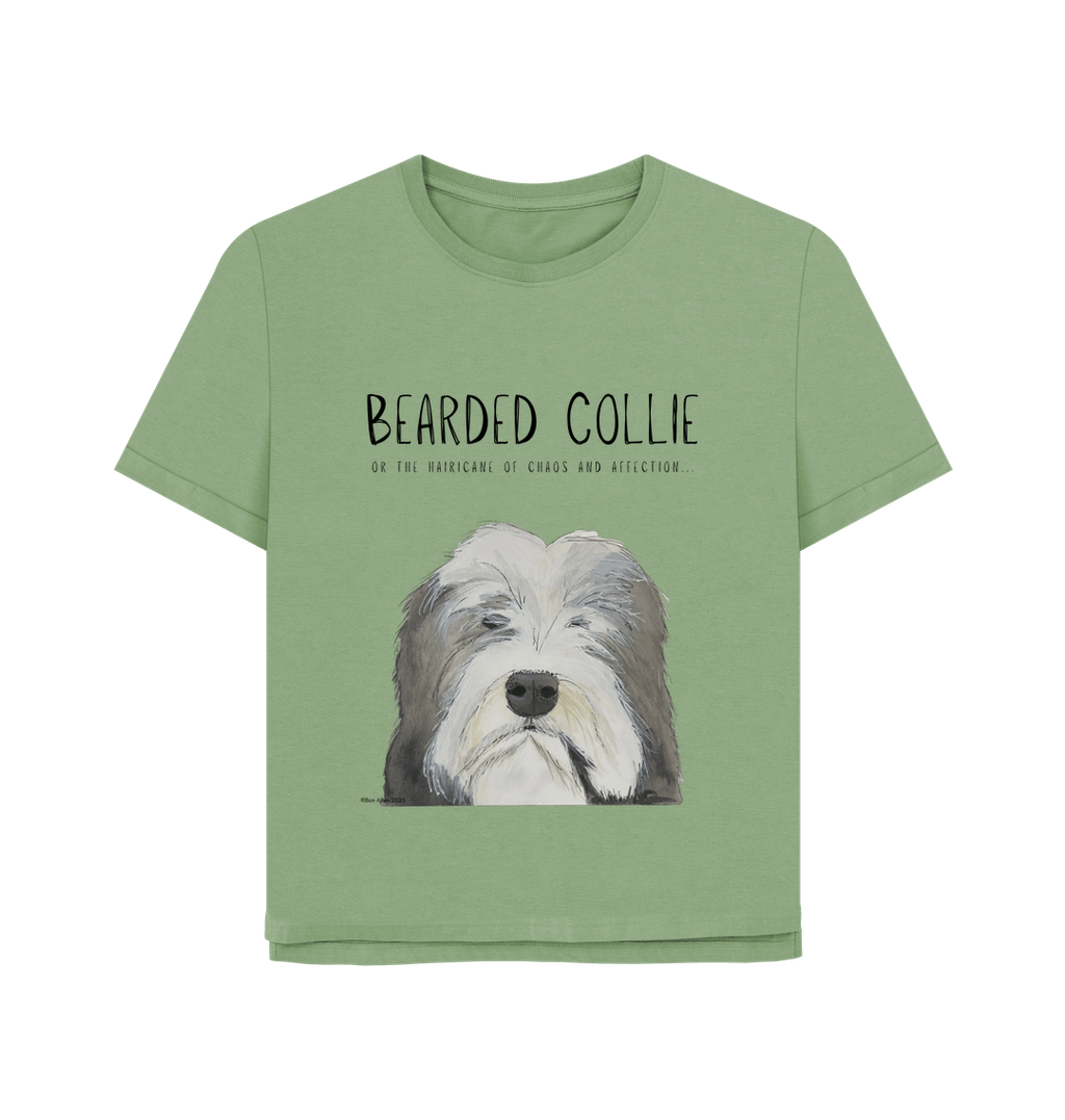 The Hairicane Bearded Collie Relaxed Fit Tee