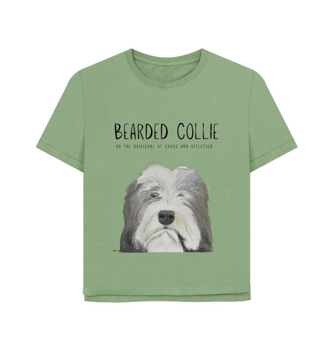 The Hairicane Bearded Collie Relaxed Fit Tee