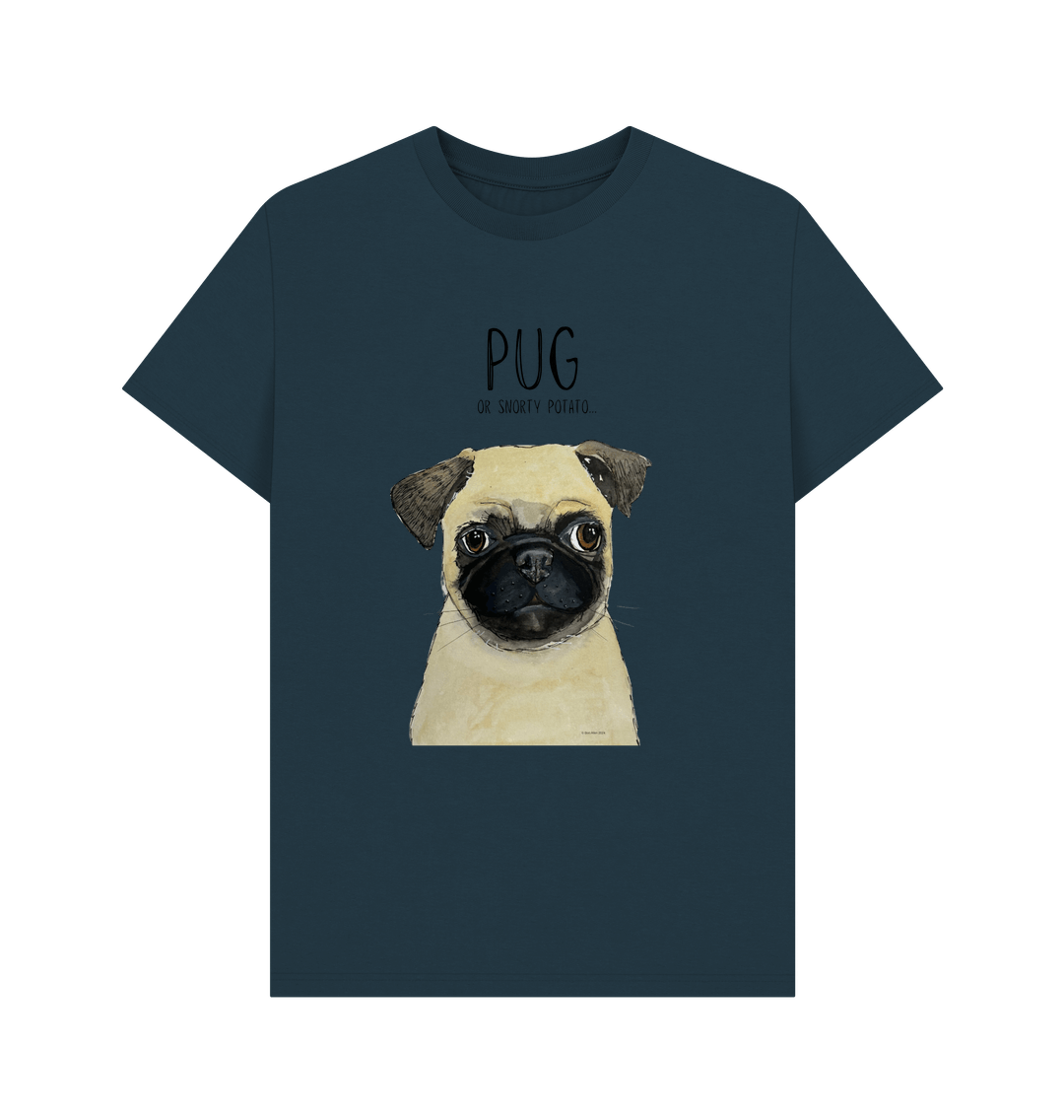 Snorty Potato Pug Men's T Shirt