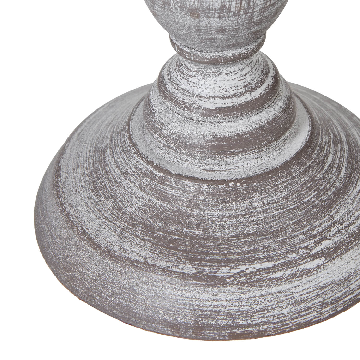 Dunum Column Table Lamp with hand-carved wood base and linen shade, warm white finish, 44cm height for bedside or console by Sostter at brixbailey.com