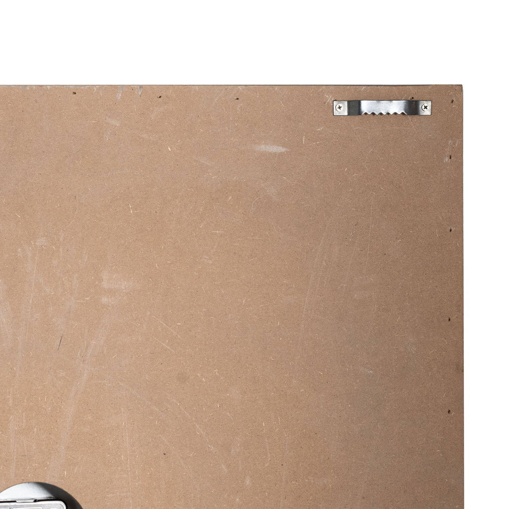 Williston Grey Square Wall Clock with Roman numerals on grey wood frame, modern home decor statement piece by sostter at brixbailey.com