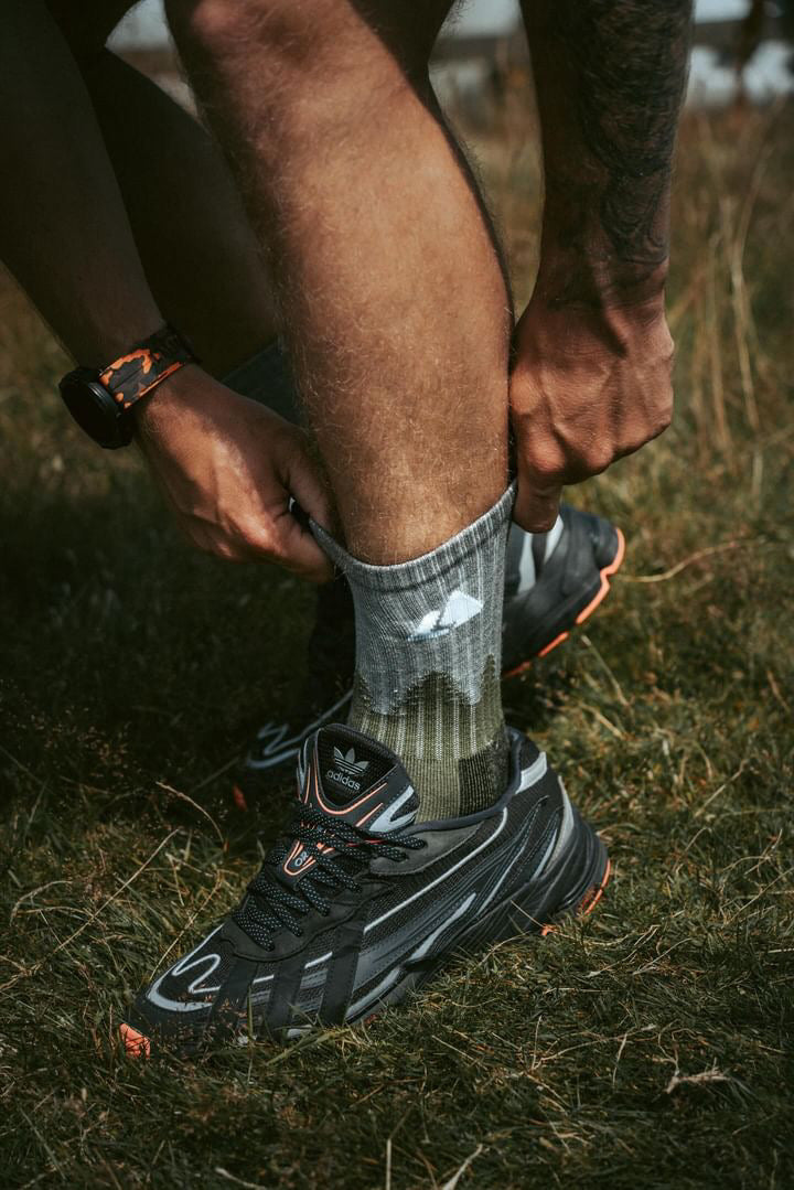 Merino Wool Crew Socks Thermal Hiking Unisex