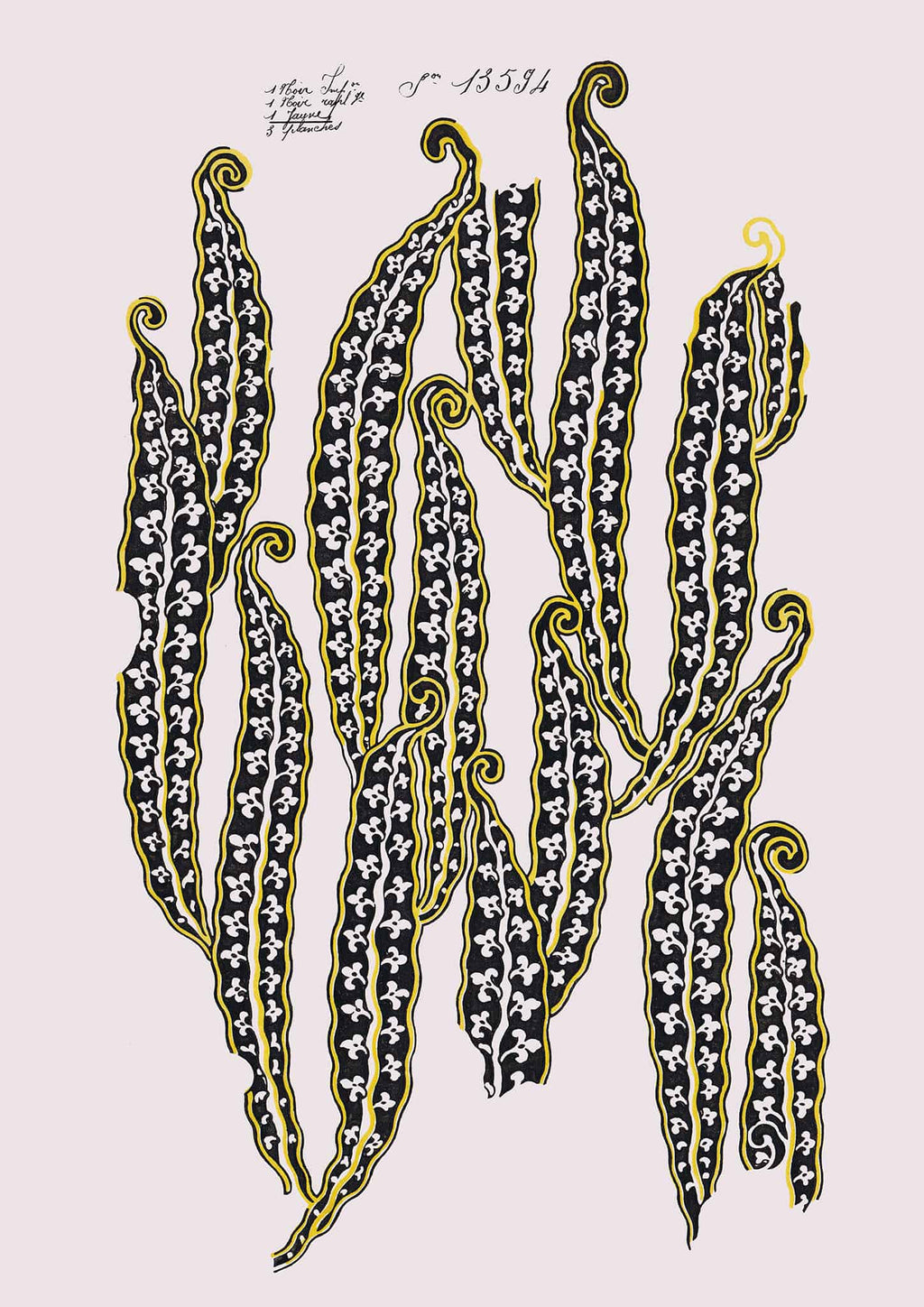 Magic Beans Vintage Archive Poster Print