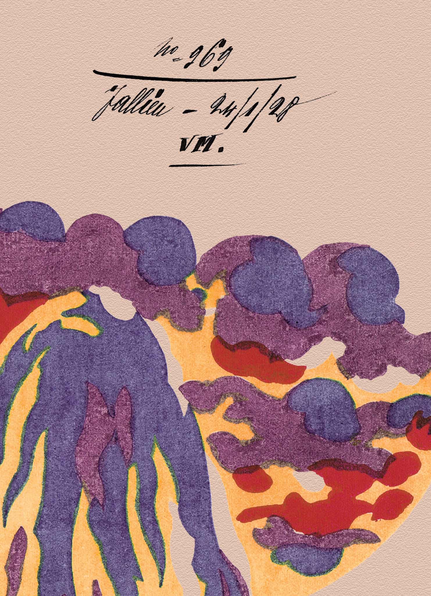 Mount Lucio Vintage Archive Poster Print