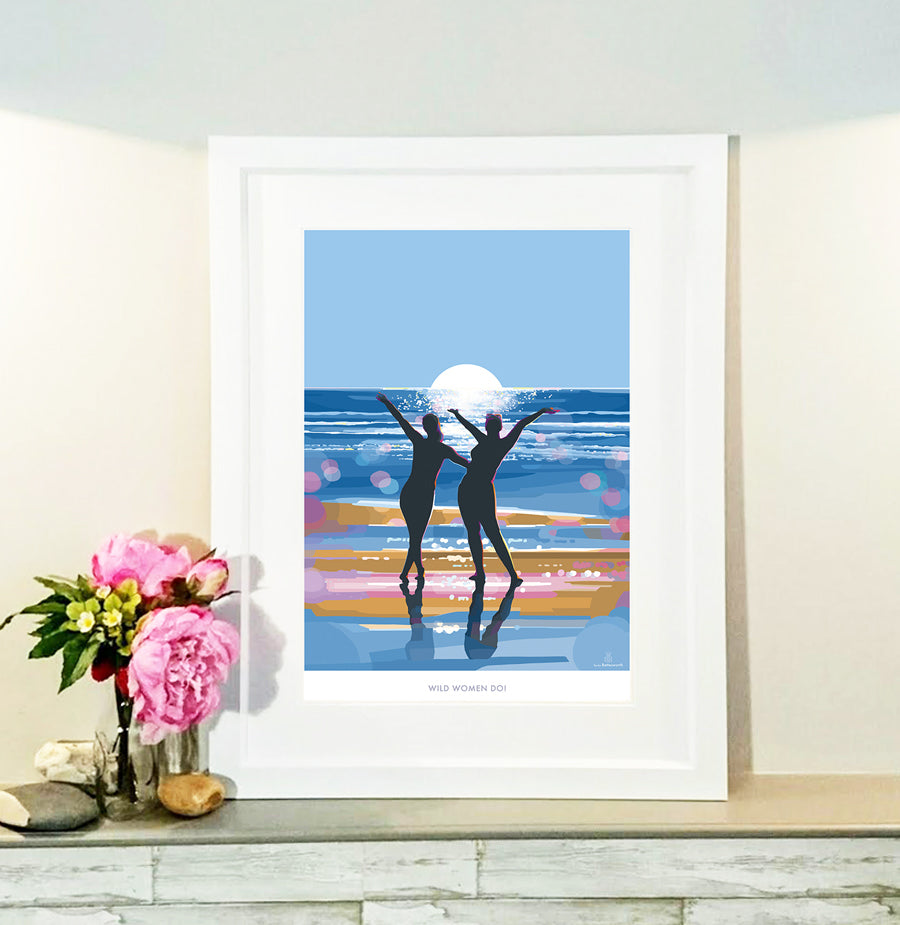 Wild Women Do Vintage Poster