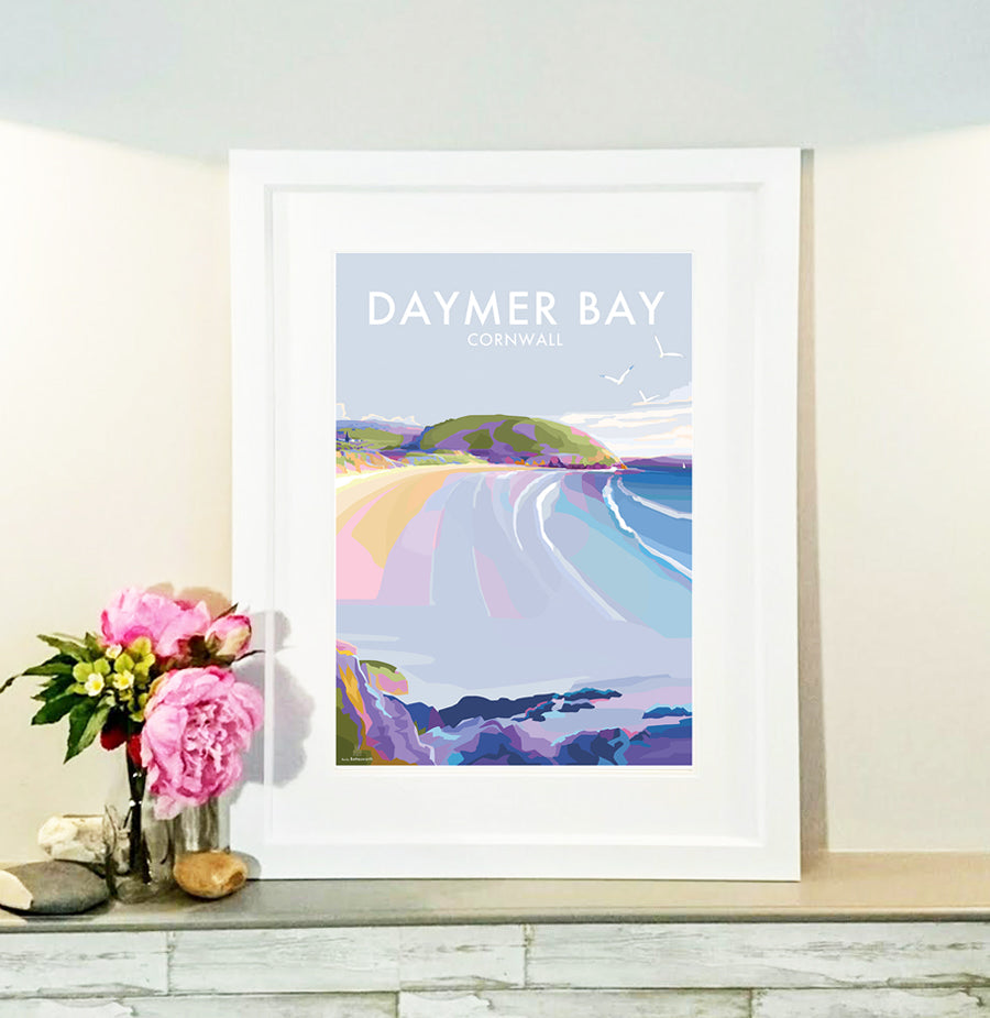 Daymer Bay Travel Poster