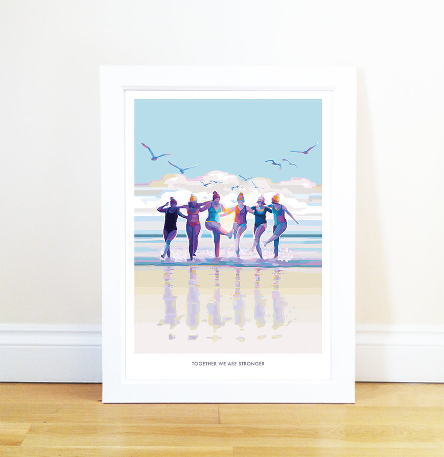 Together We Are Stronger Vintage Poster