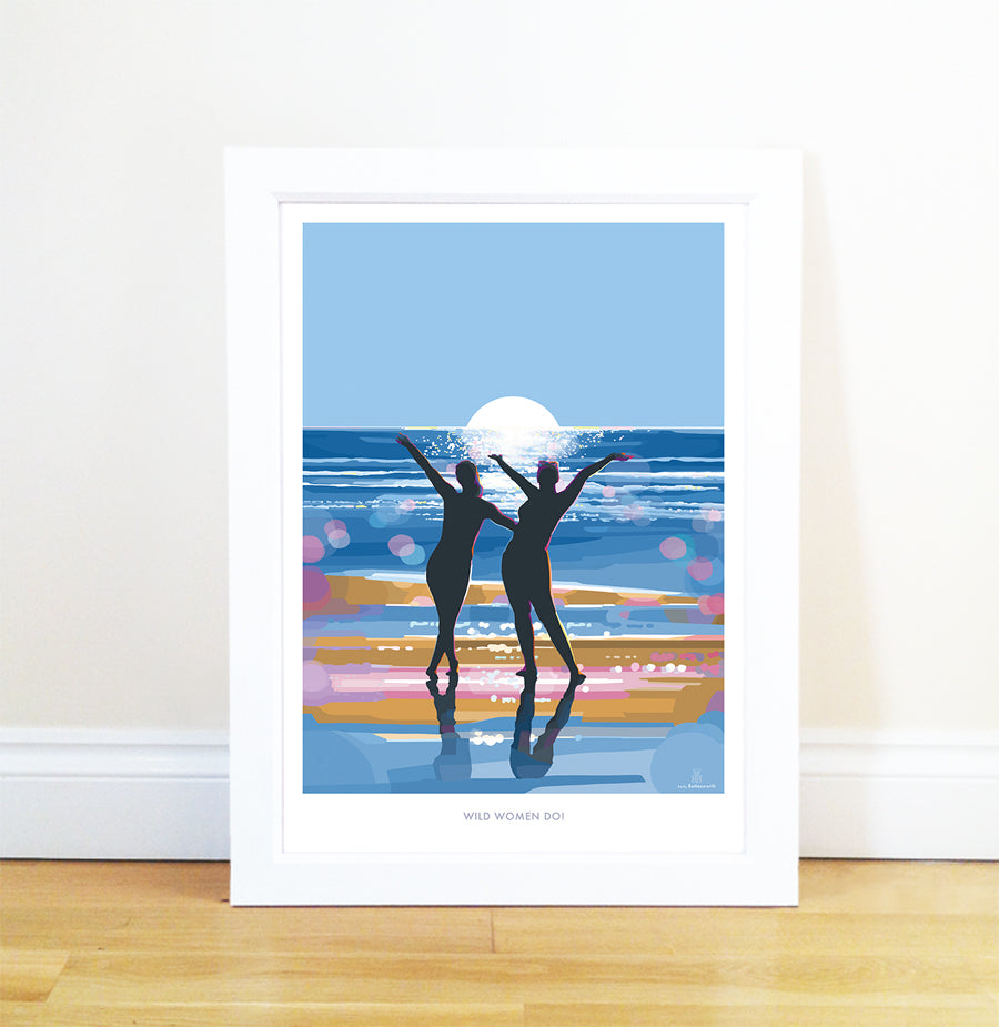 Wild Women Do Vintage Poster