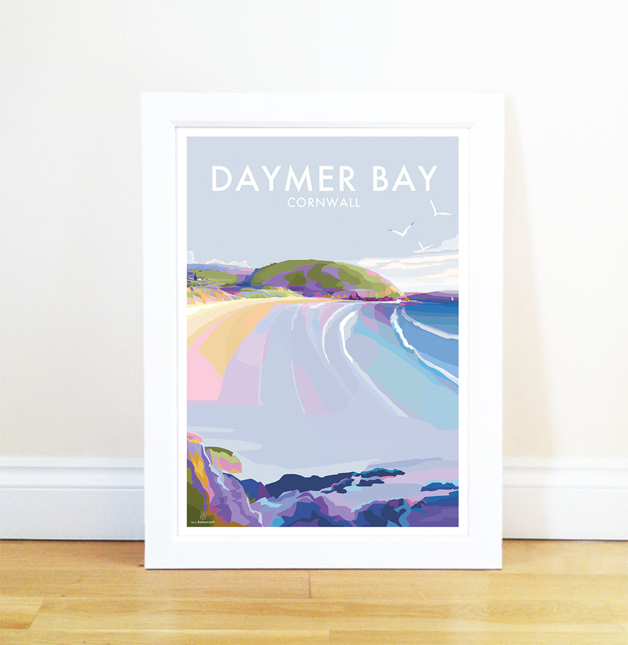 Daymer Bay Travel Poster