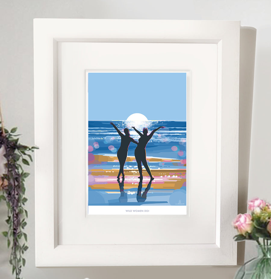 Wild Women Do Vintage Poster