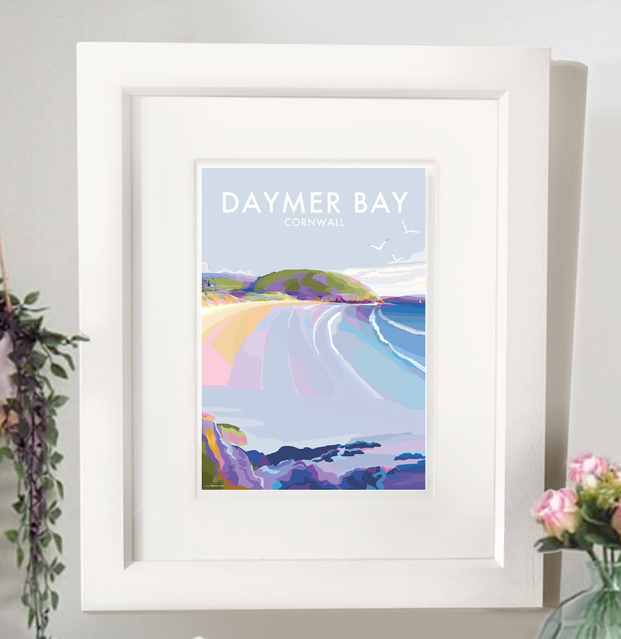 Daymer Bay Travel Poster