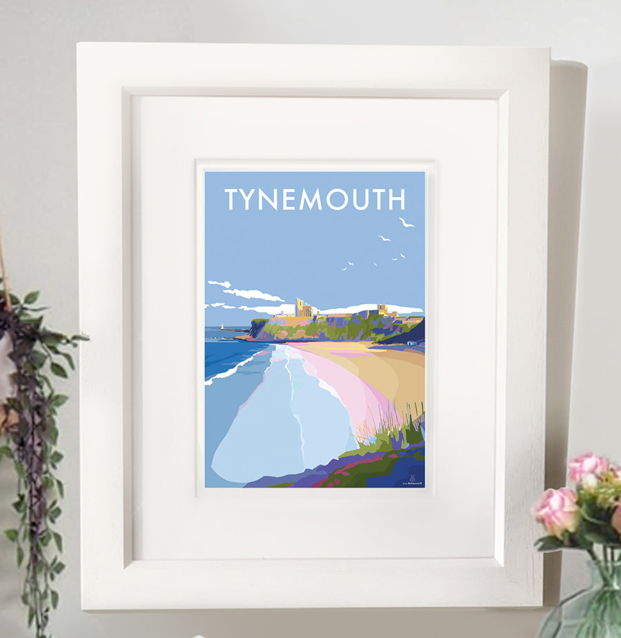 Tynemouth Seaside Poster
