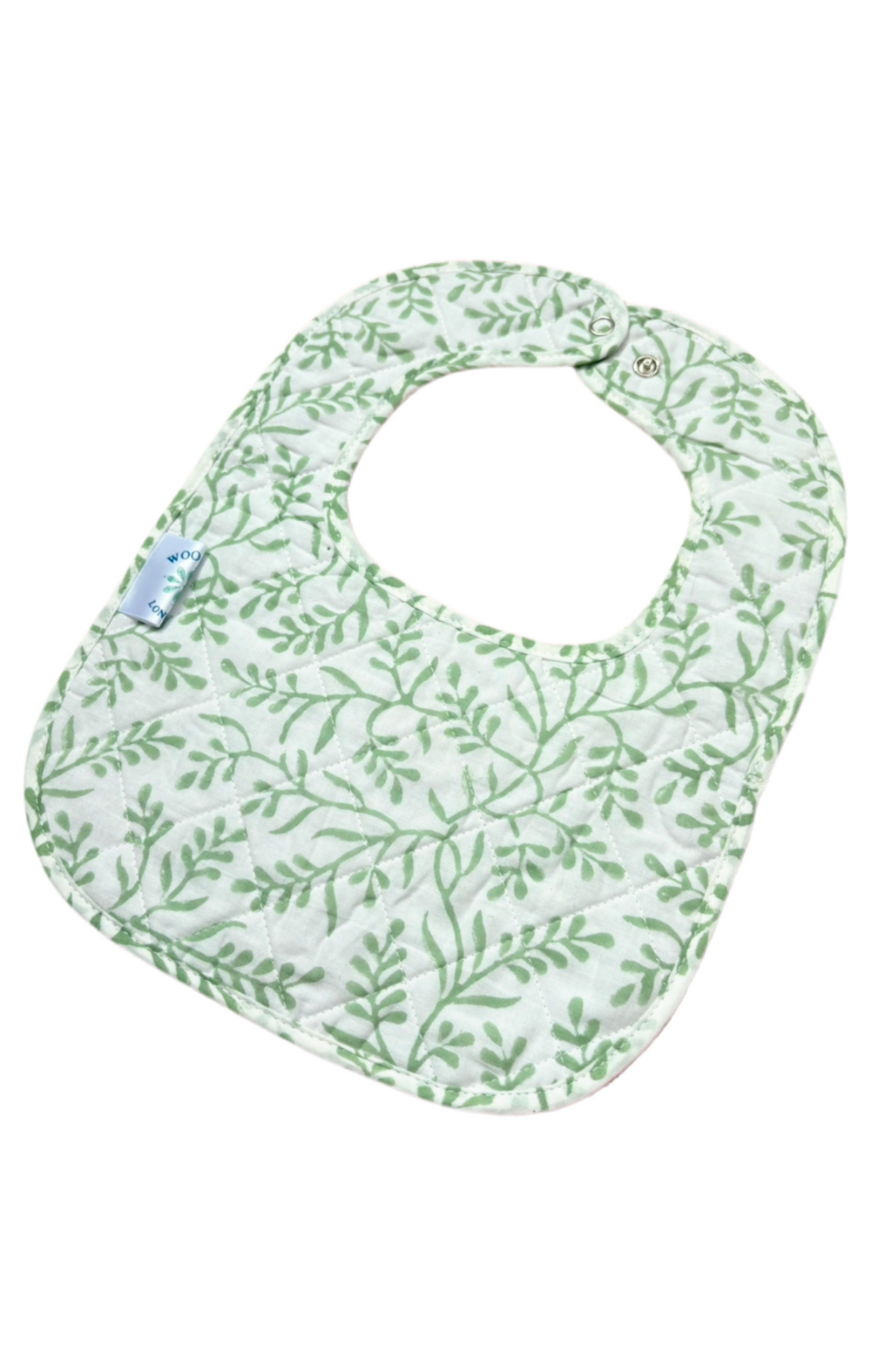 Quilted Bib in Georgia Green