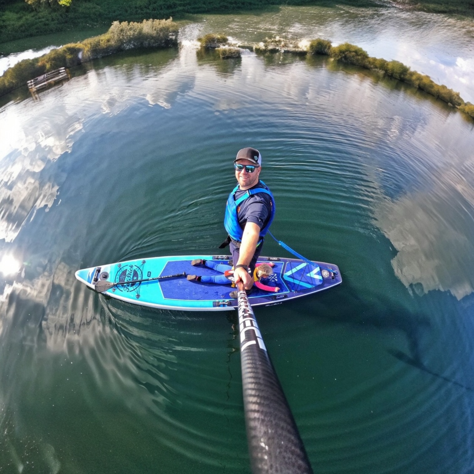 12 foot 6 inch Inflatable Touring Paddle Board SUP Package with Seat