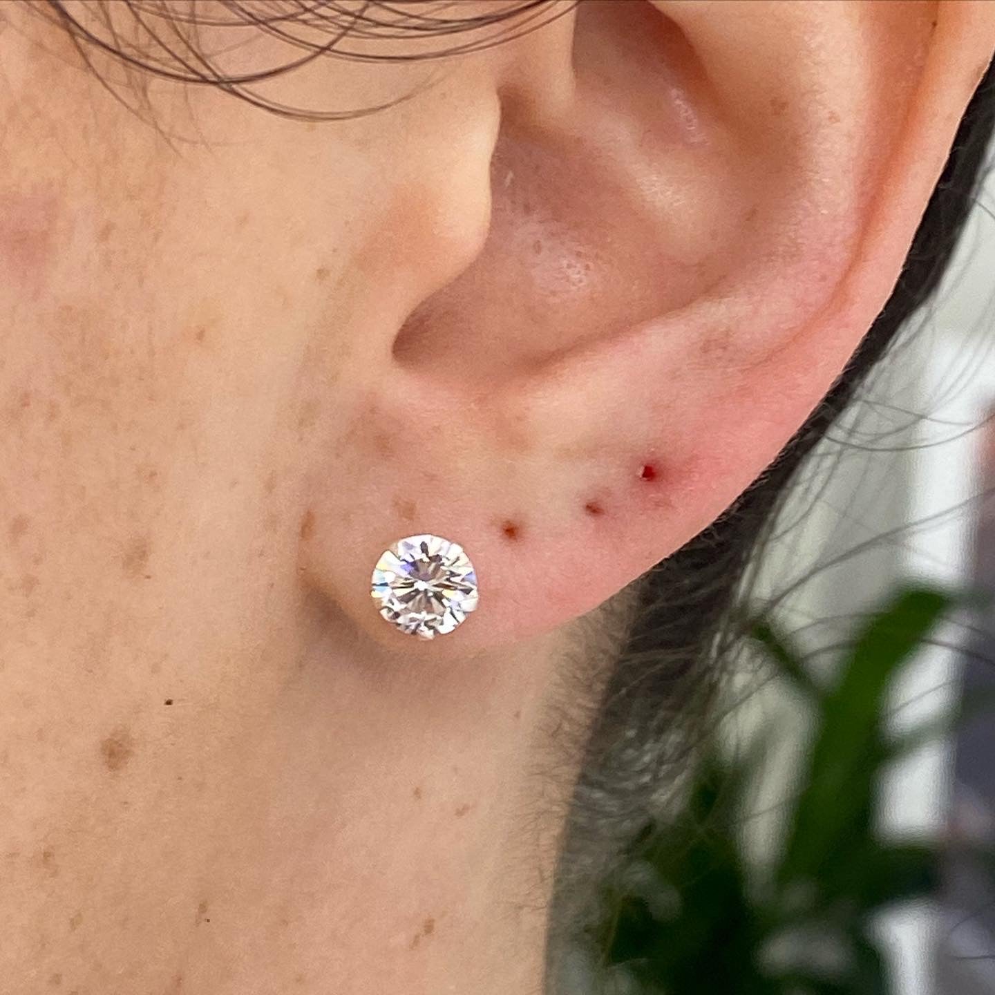 Duchess Sterling Silver Studs