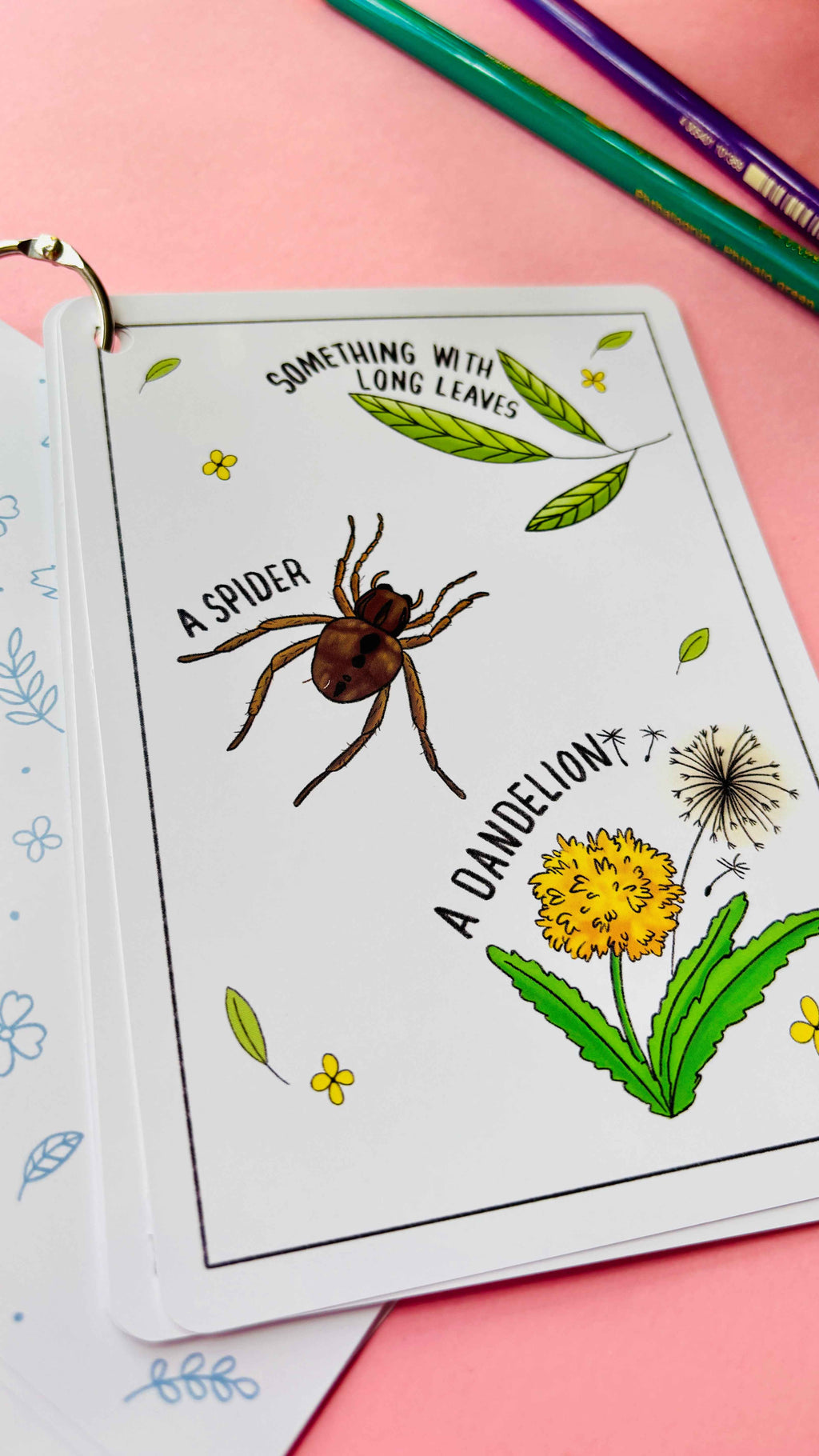 Nature Explorer Scavenger Hunt Cards Illustrated Educational Activity