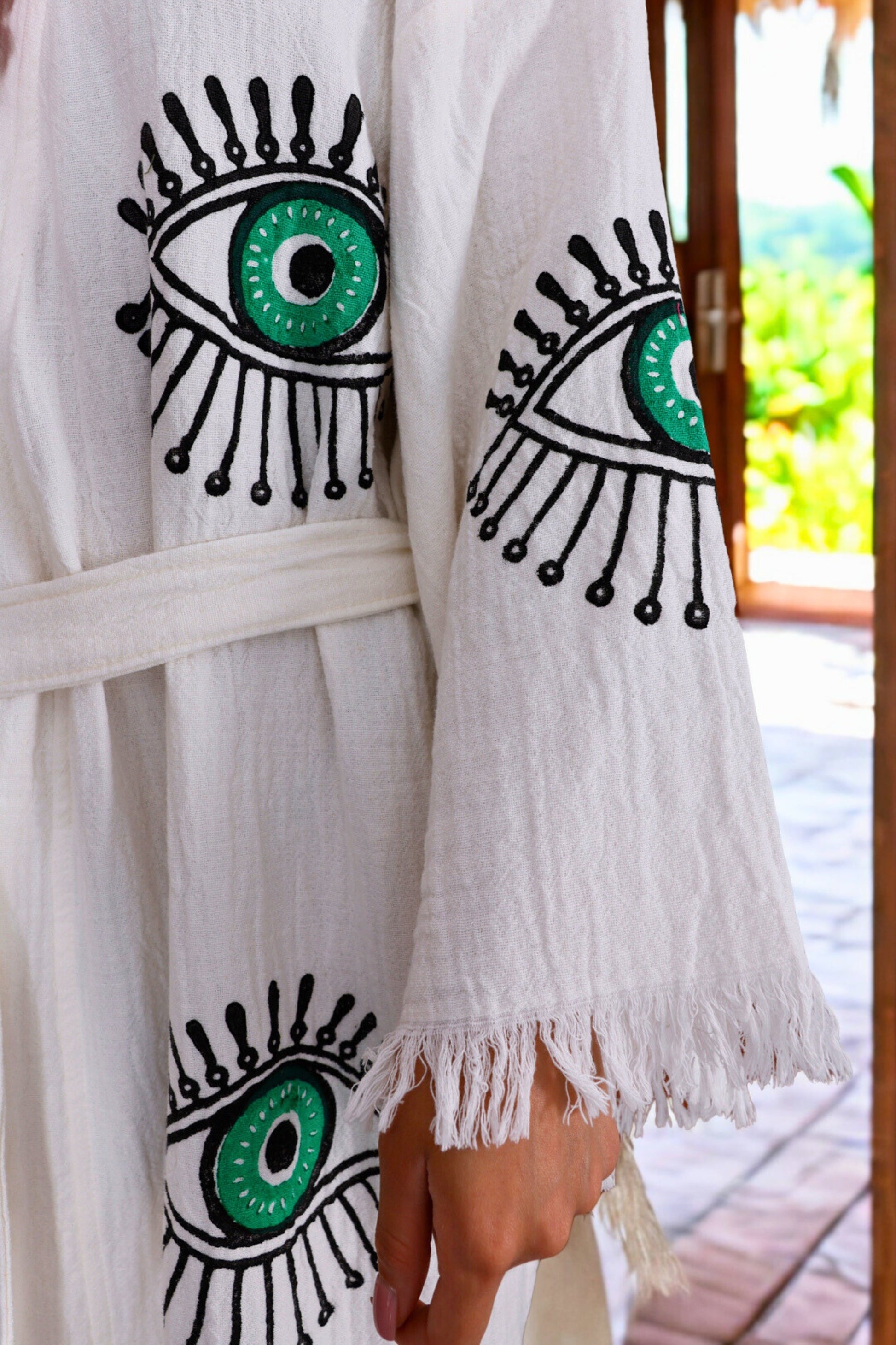 Jade Spirit Organic Cotton Kimono