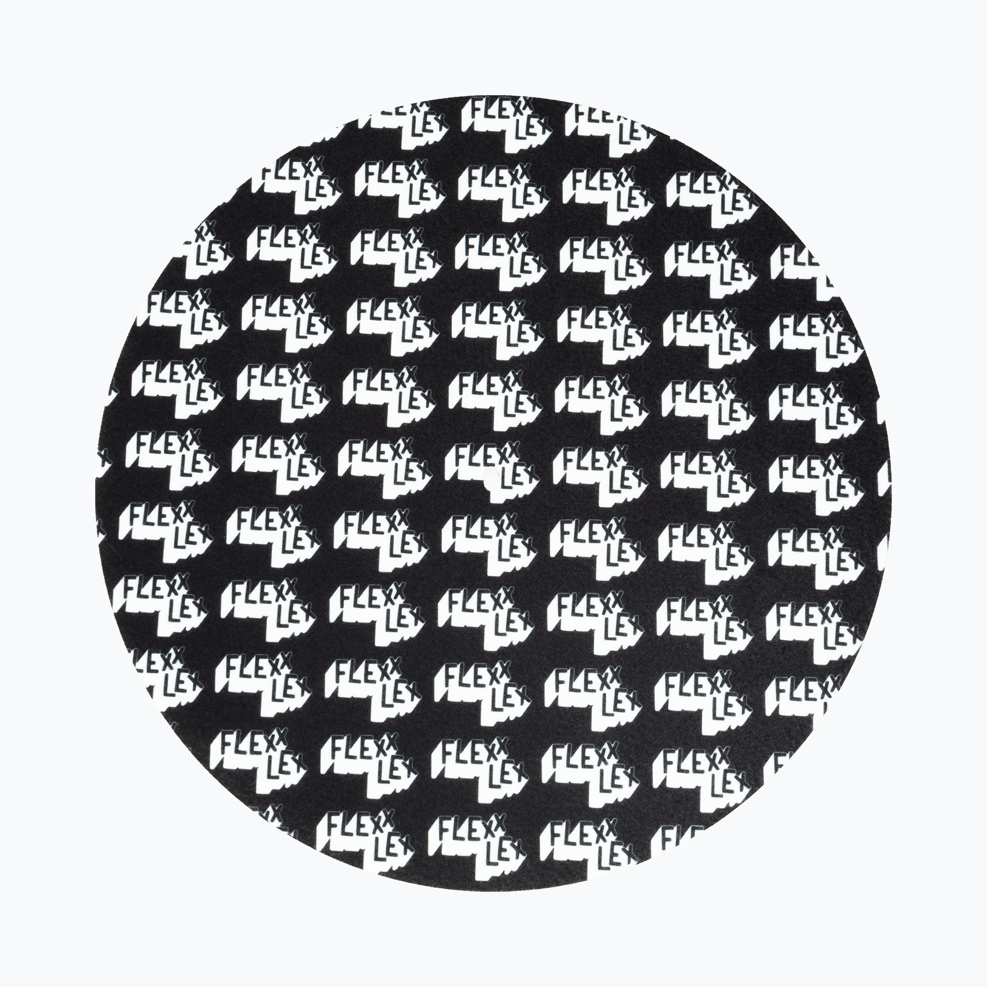 All Over Reverse Logo Vinyl Slipmat 12 inch