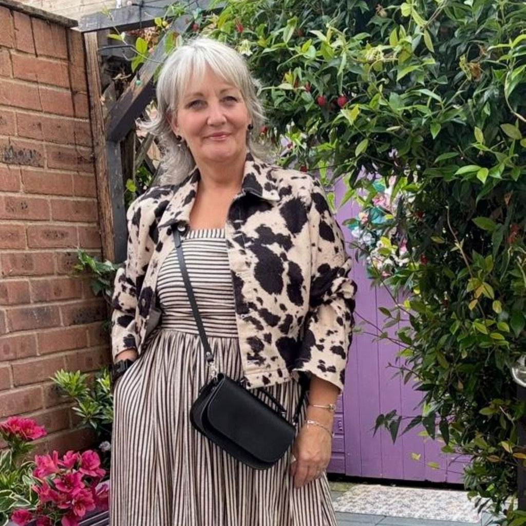 Aura Handmade Leather Bag in Black