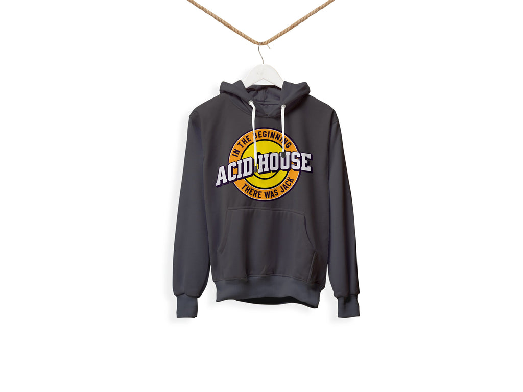 Acid House Jack Hoodie with Iconic Smiley Face