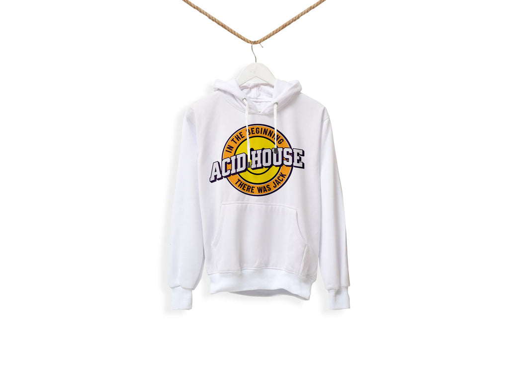 Acid House Jack Hoodie with Iconic Smiley Face