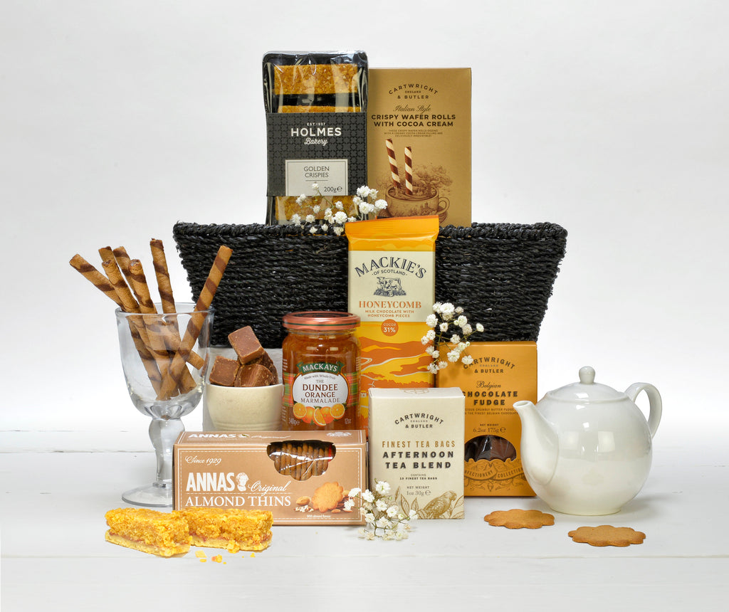 Afternoon Tea Hamper with Wooden Tray