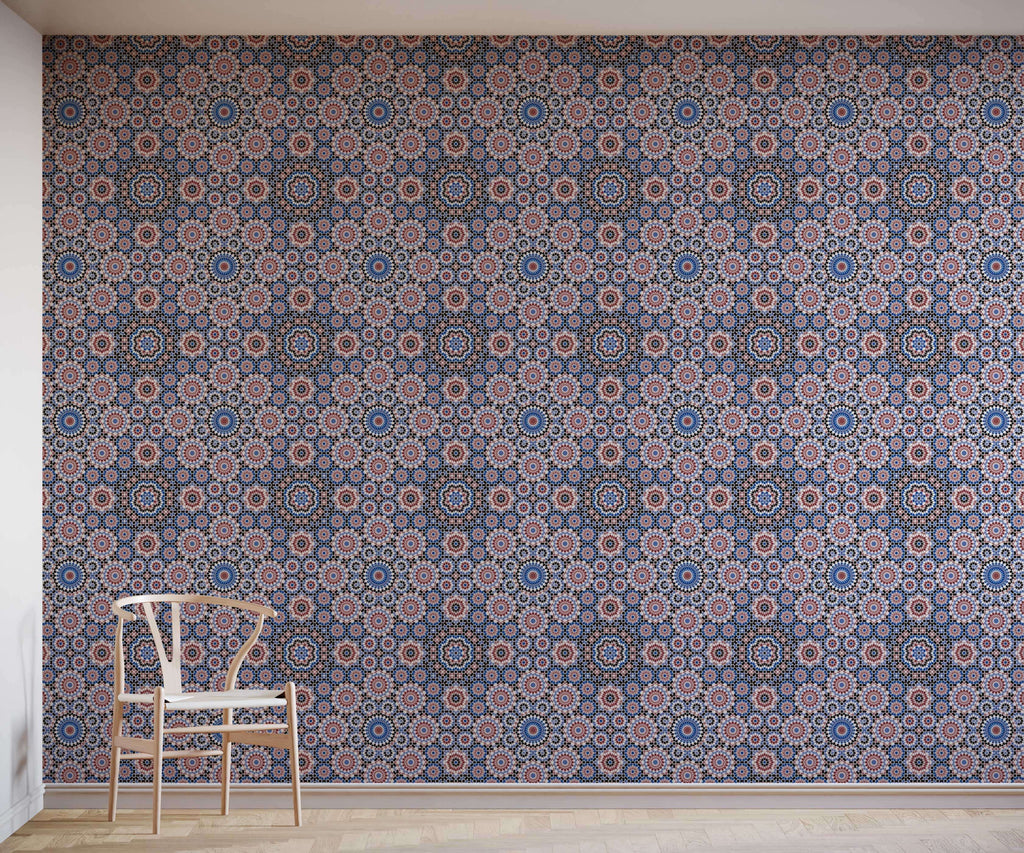 Alara Kaleidoscopic Pattern Wallpaper