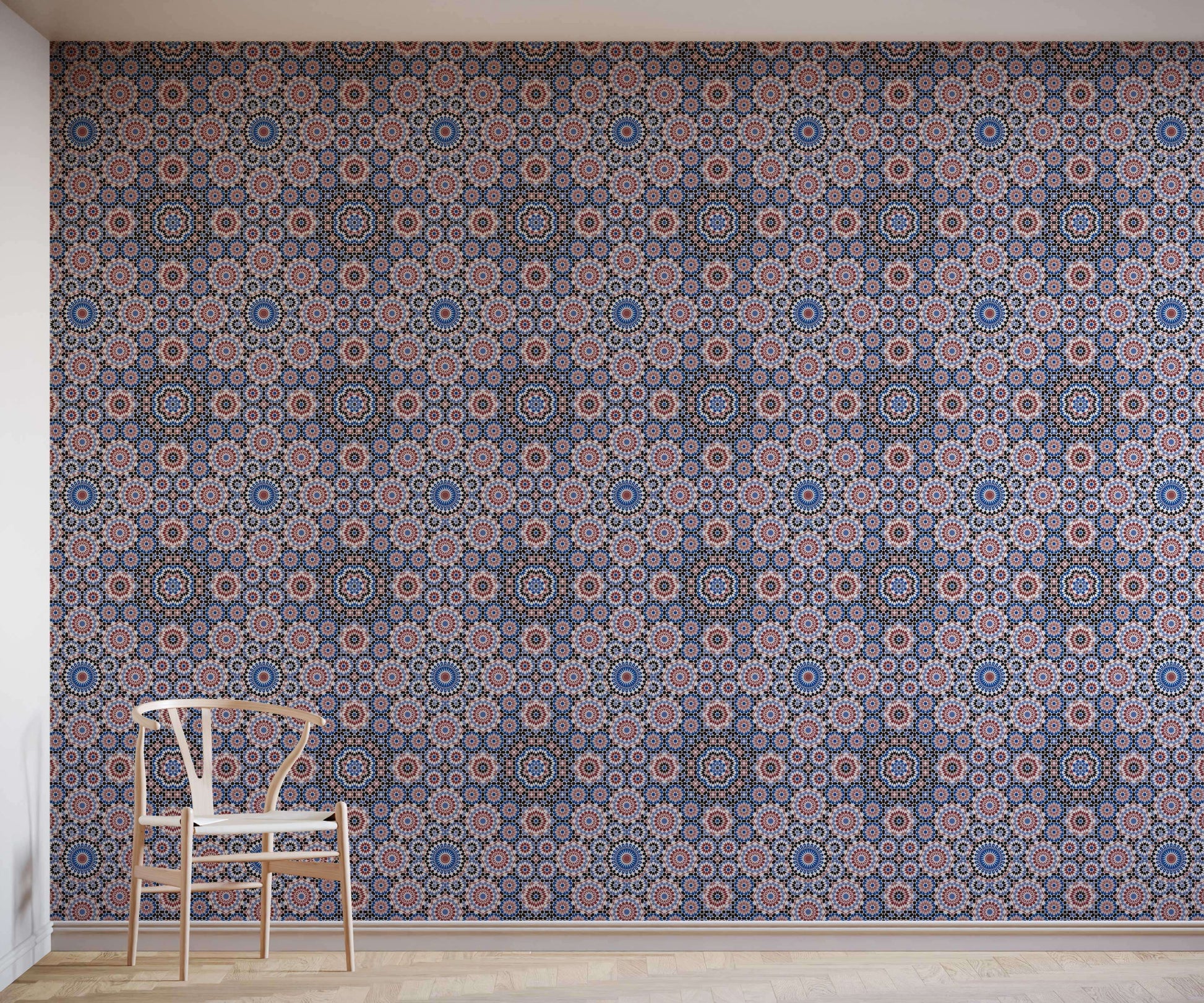 Alara Kaleidoscopic Pattern Wallpaper