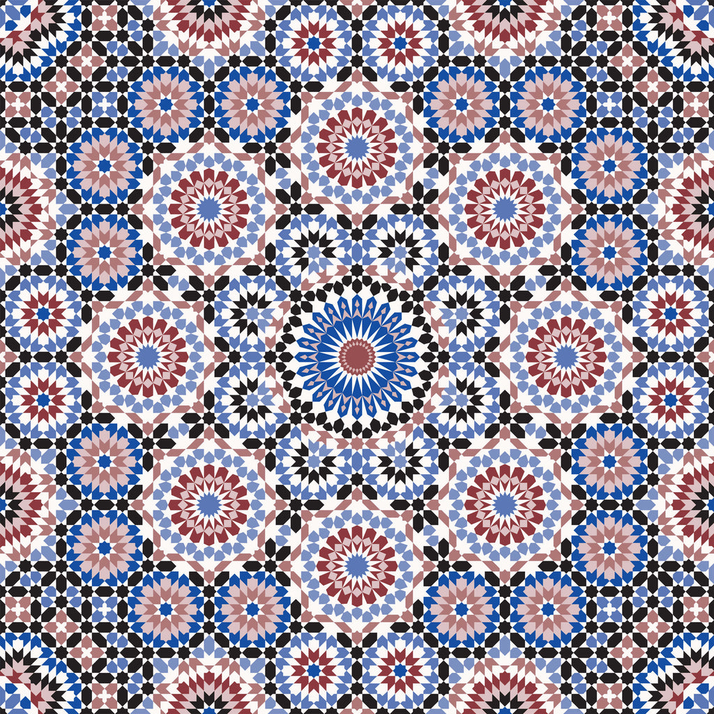 Alara Kaleidoscopic Pattern Wallpaper