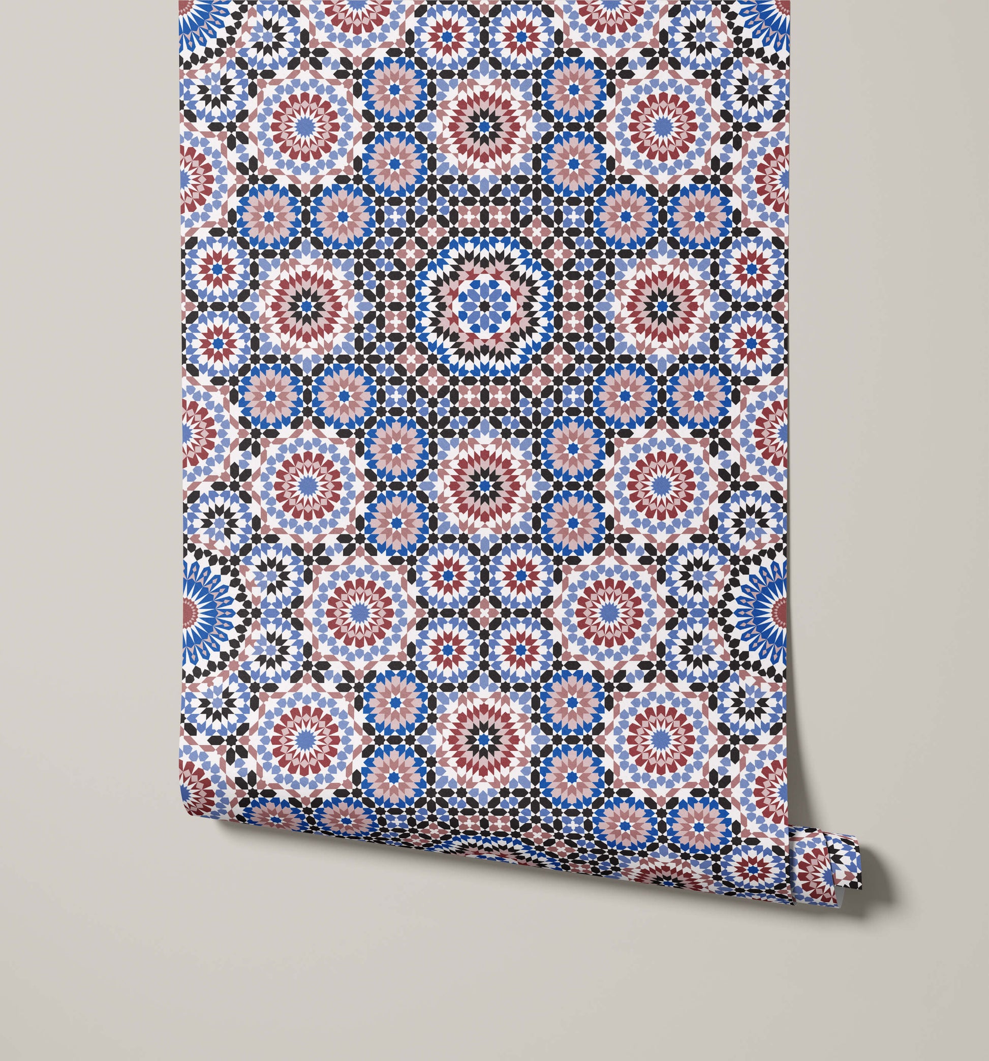 Alara Kaleidoscopic Pattern Wallpaper