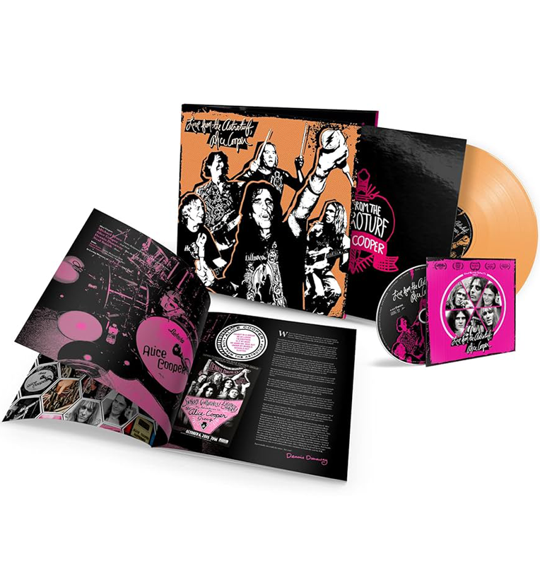 Alice Cooper Live from the Astroturf Limited Edition 180g Apricot Vinyl with DVD