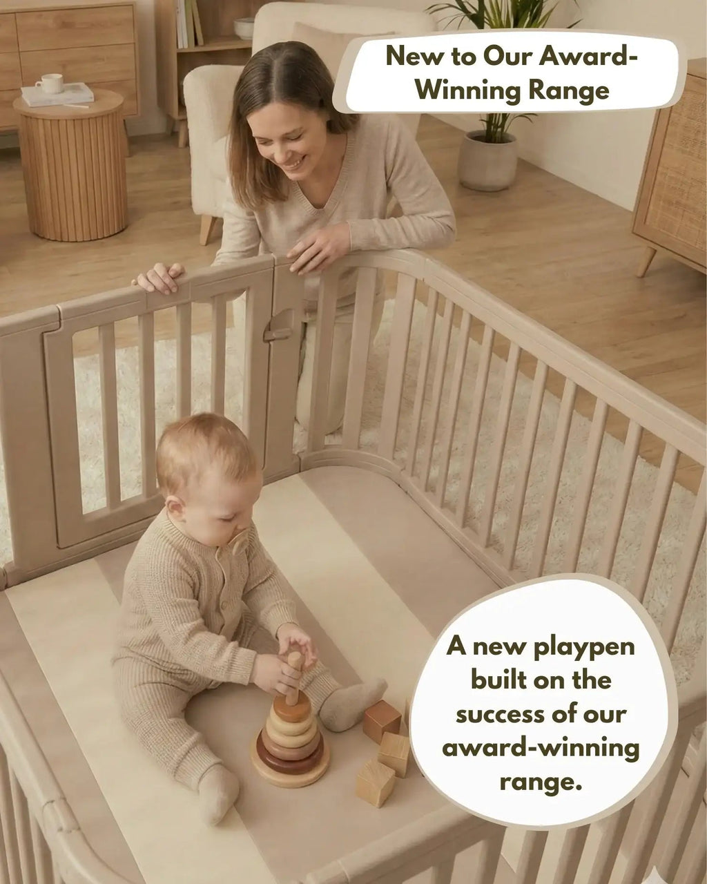 All Stars Playpen - Beige