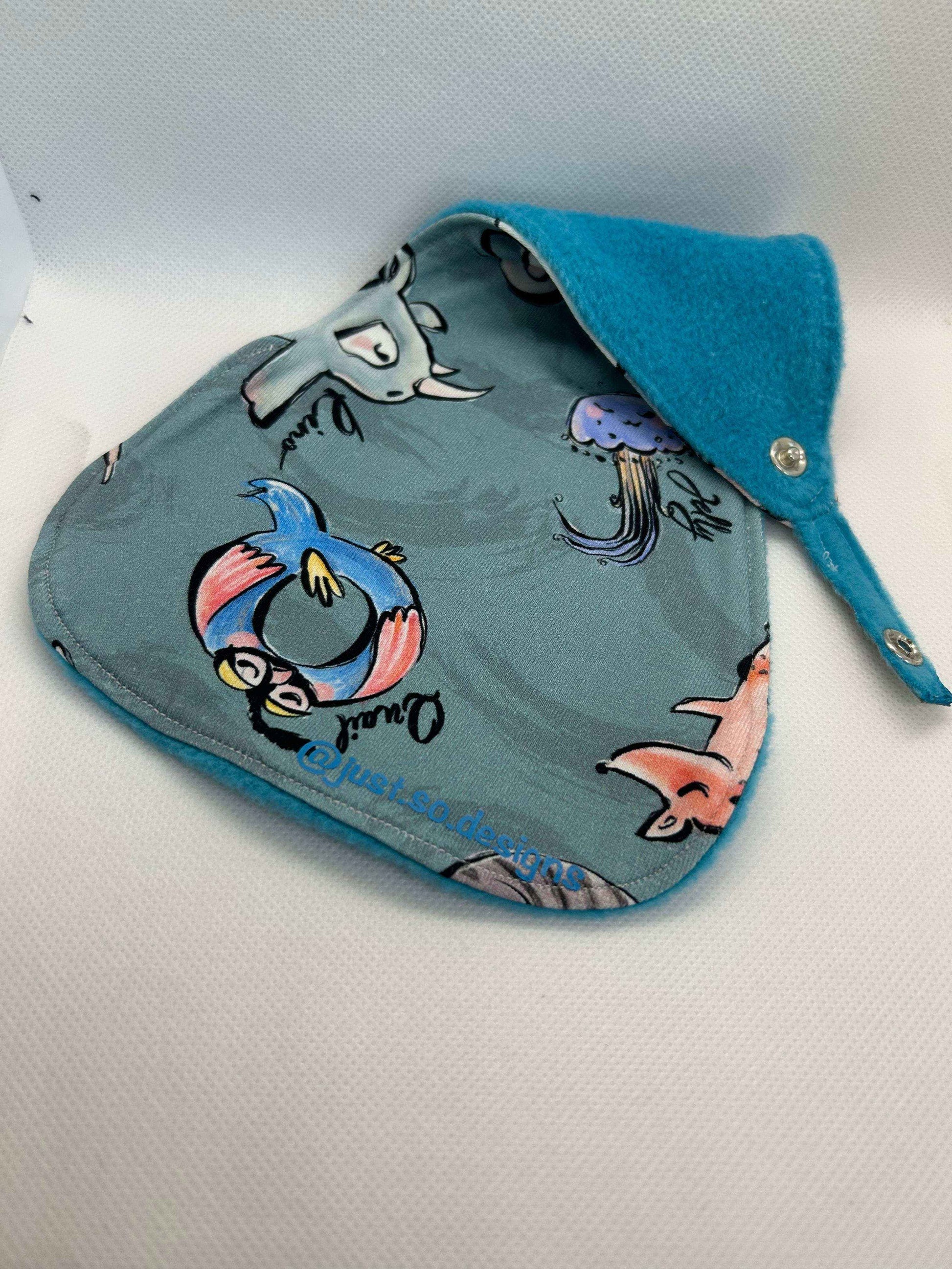 Alphabet Animals Dummy Comforter in Soft Cotton Jersey