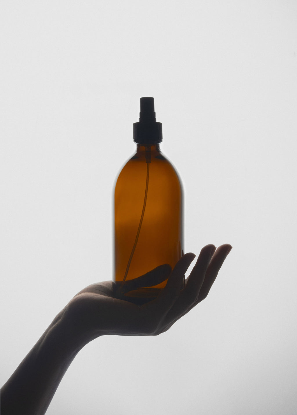 Amber Glass Spray Bottle for Home Fragrance