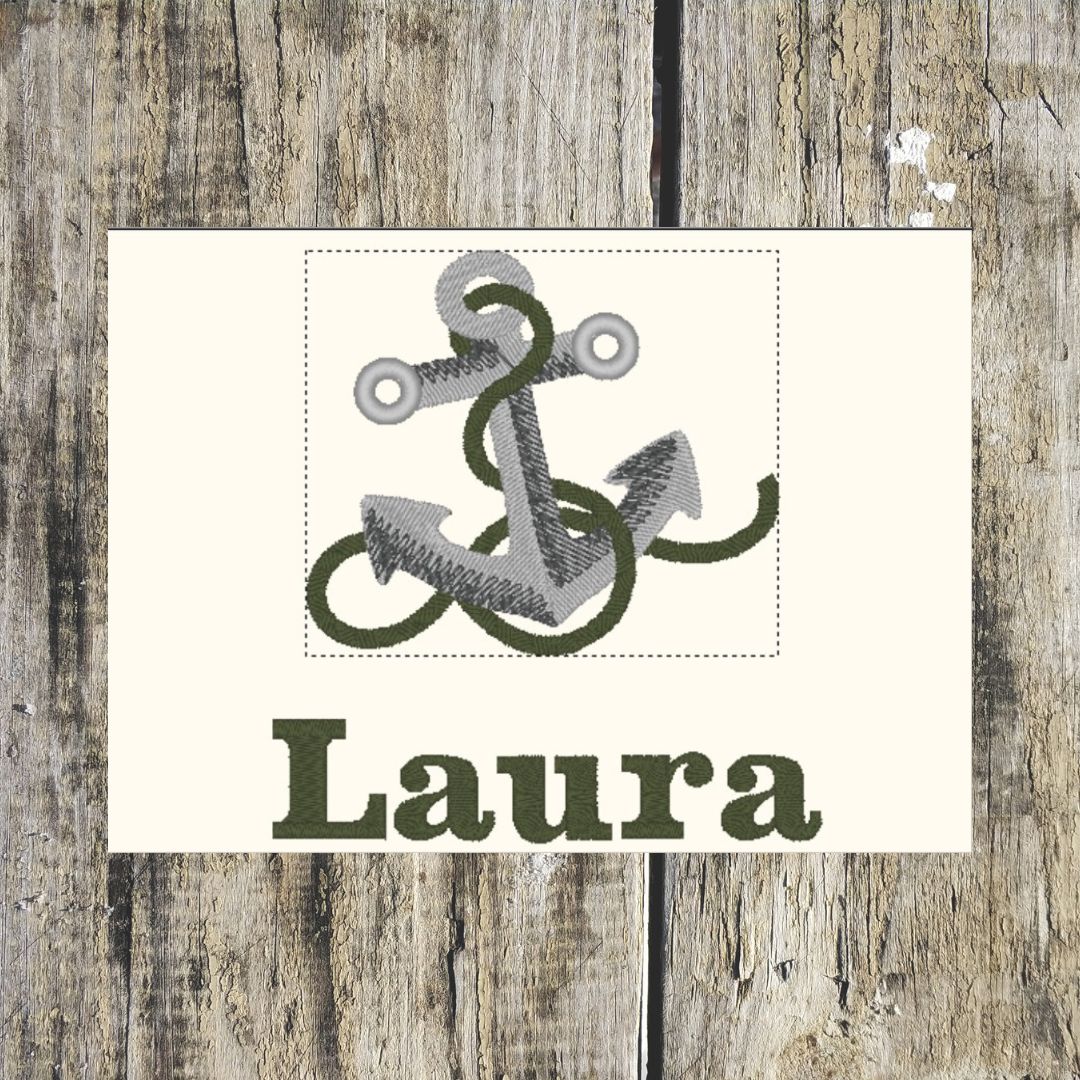 Anchor Personalised Towels