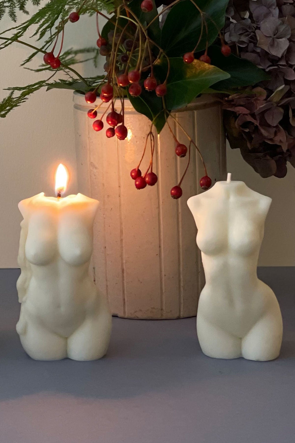 Aphrodite Body Candle Sculpture