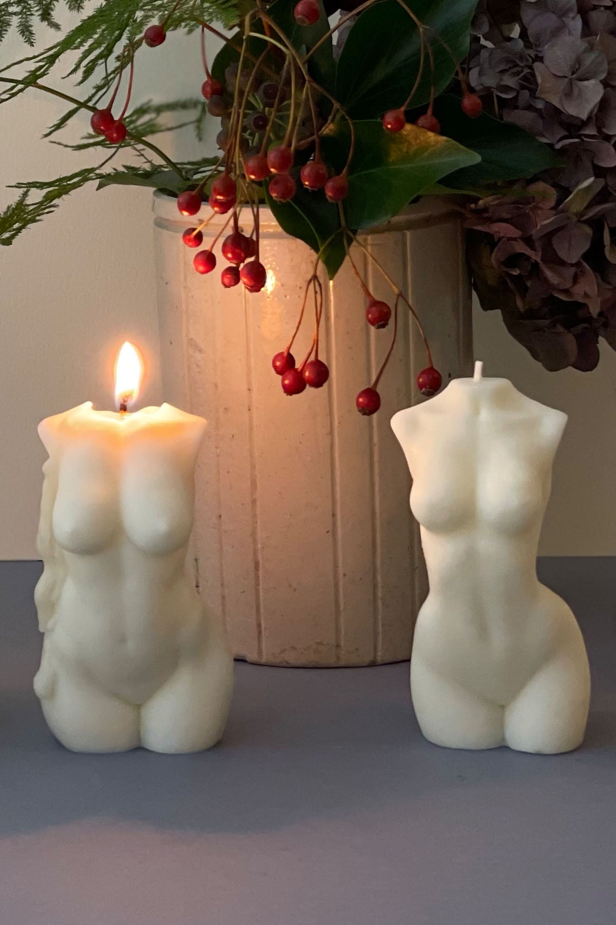 Aphrodite Body Candle Sculpture