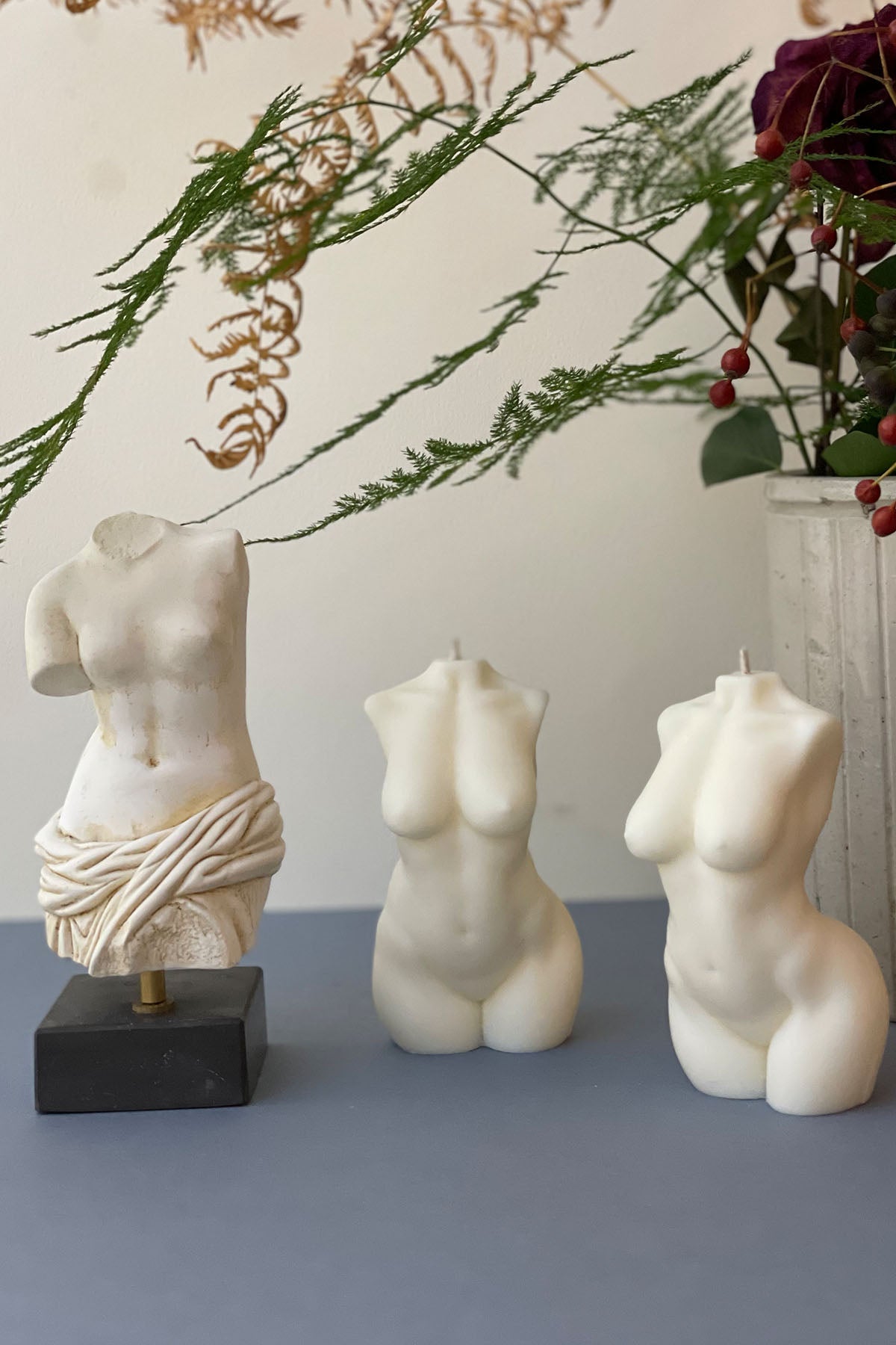 Aphrodite Body Candle Sculpture