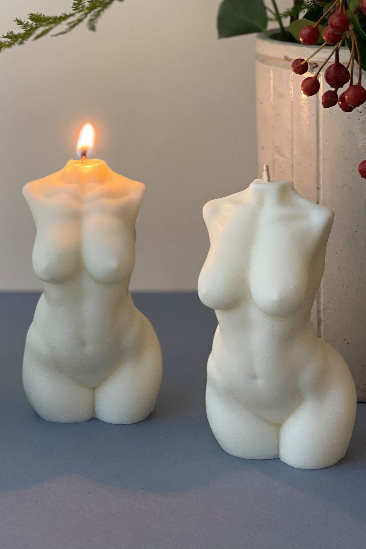 Aphrodite Body Candle Sculpture