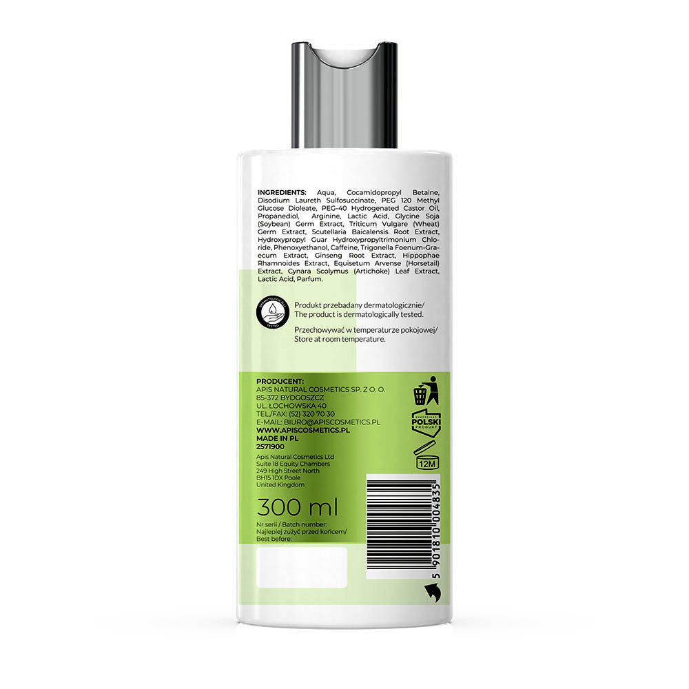Natural Anti Hair Loss Strengthening Shampoo 300ml