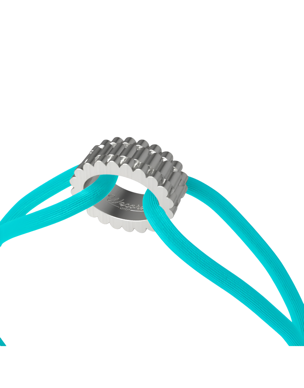 Regent Cord Bracelet in Sterling Silver