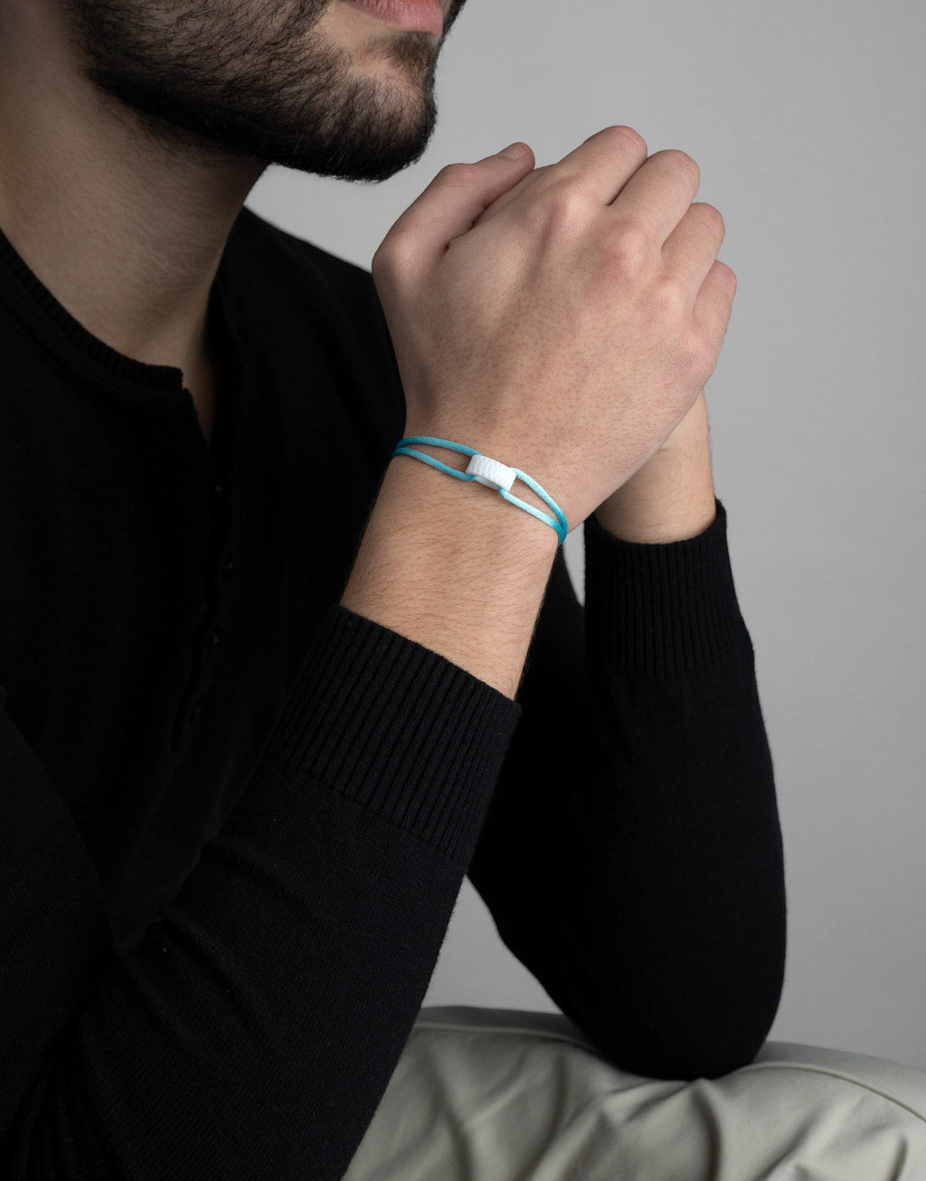 Cord Bracelet in Snow