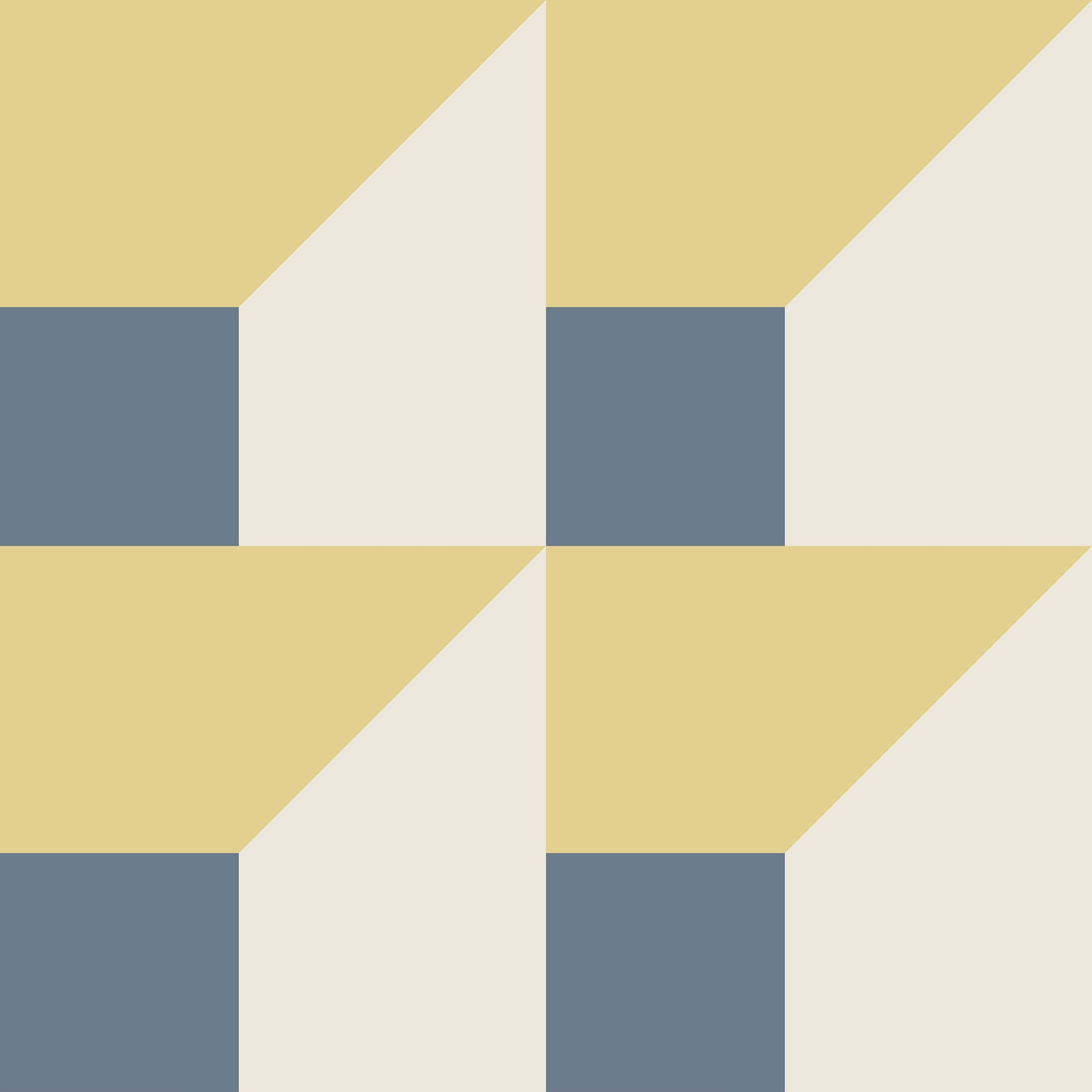 Arabella Modern Cube Wallpaper