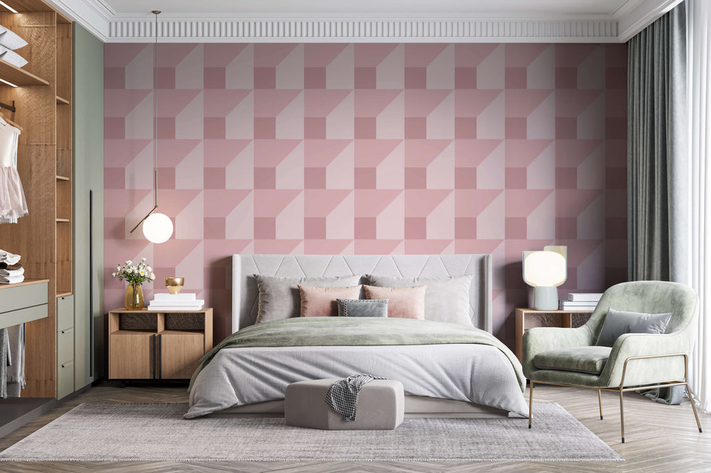 Arabella Modern Cube Wallpaper