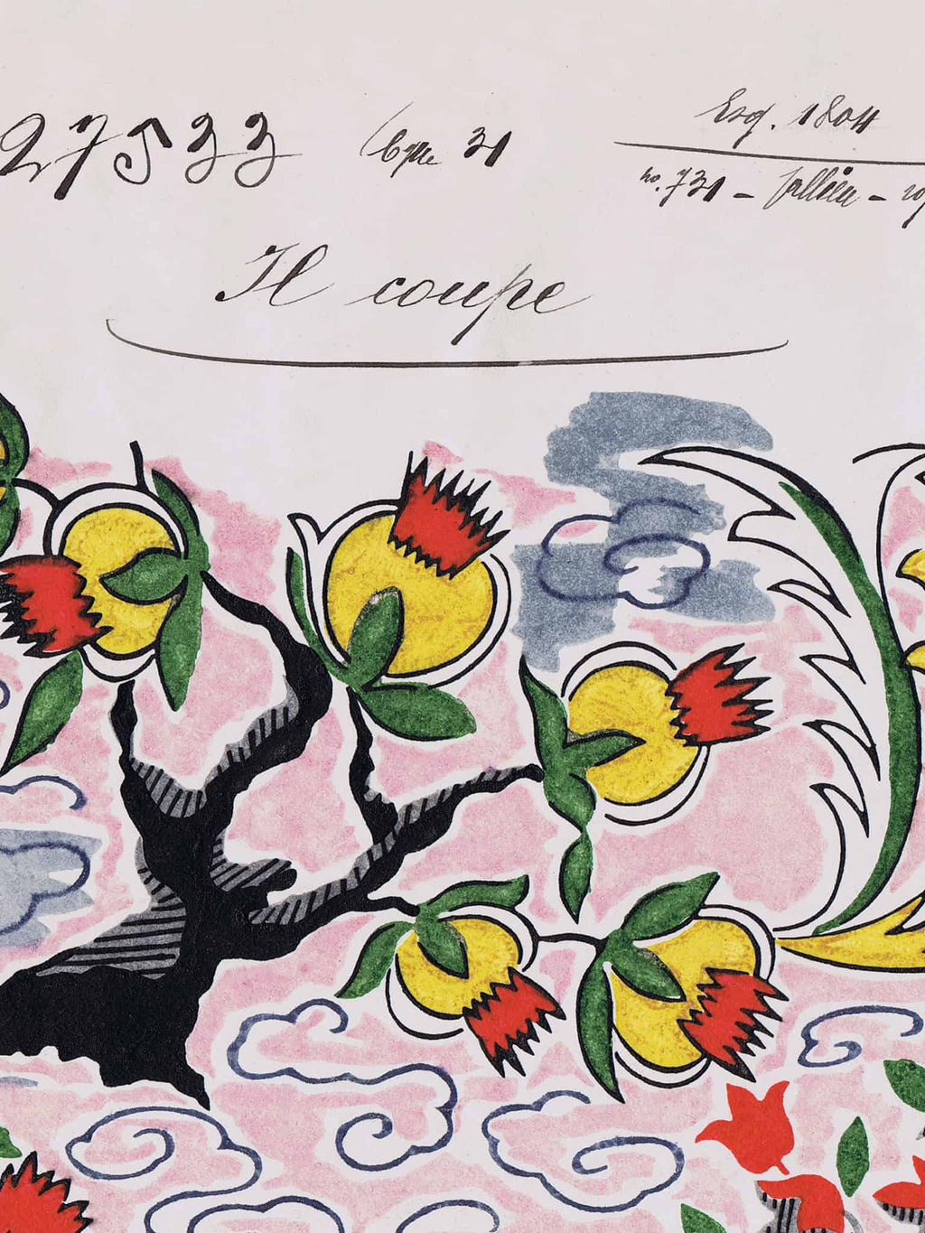 Tree of Life Vintage Archive Poster Print