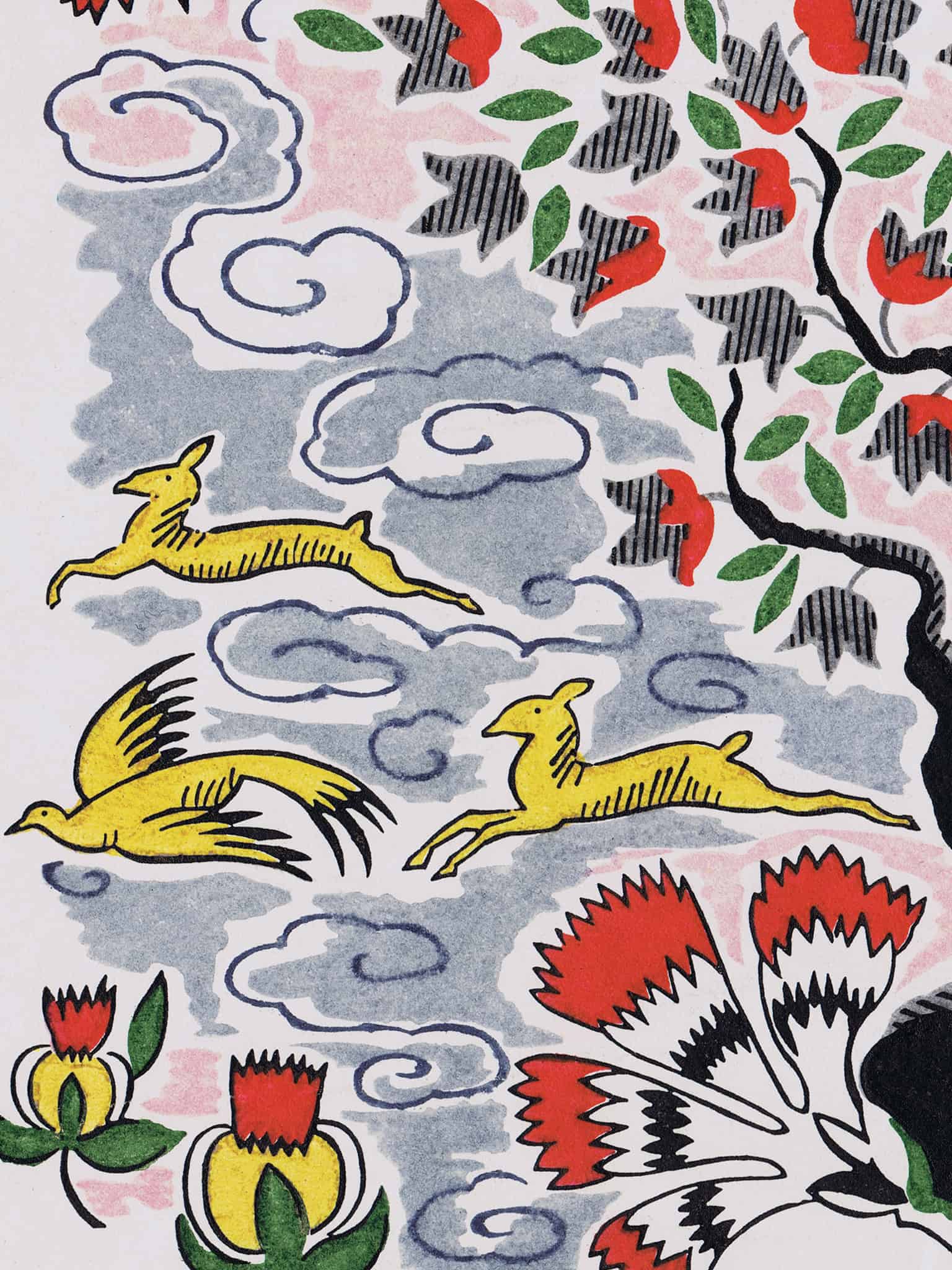 Tree of Life Vintage Archive Poster Print