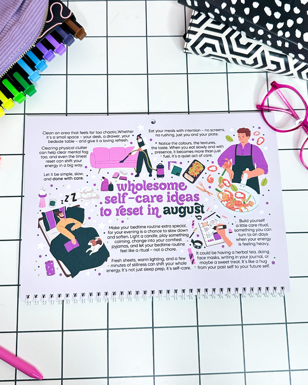 2026 Dated Calendar A Self Love Journey