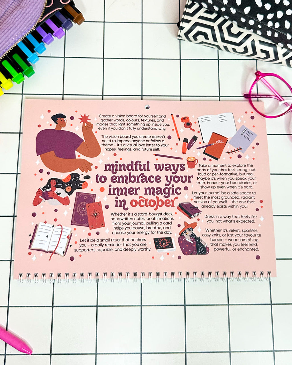 2026 Dated Calendar A Self Love Journey