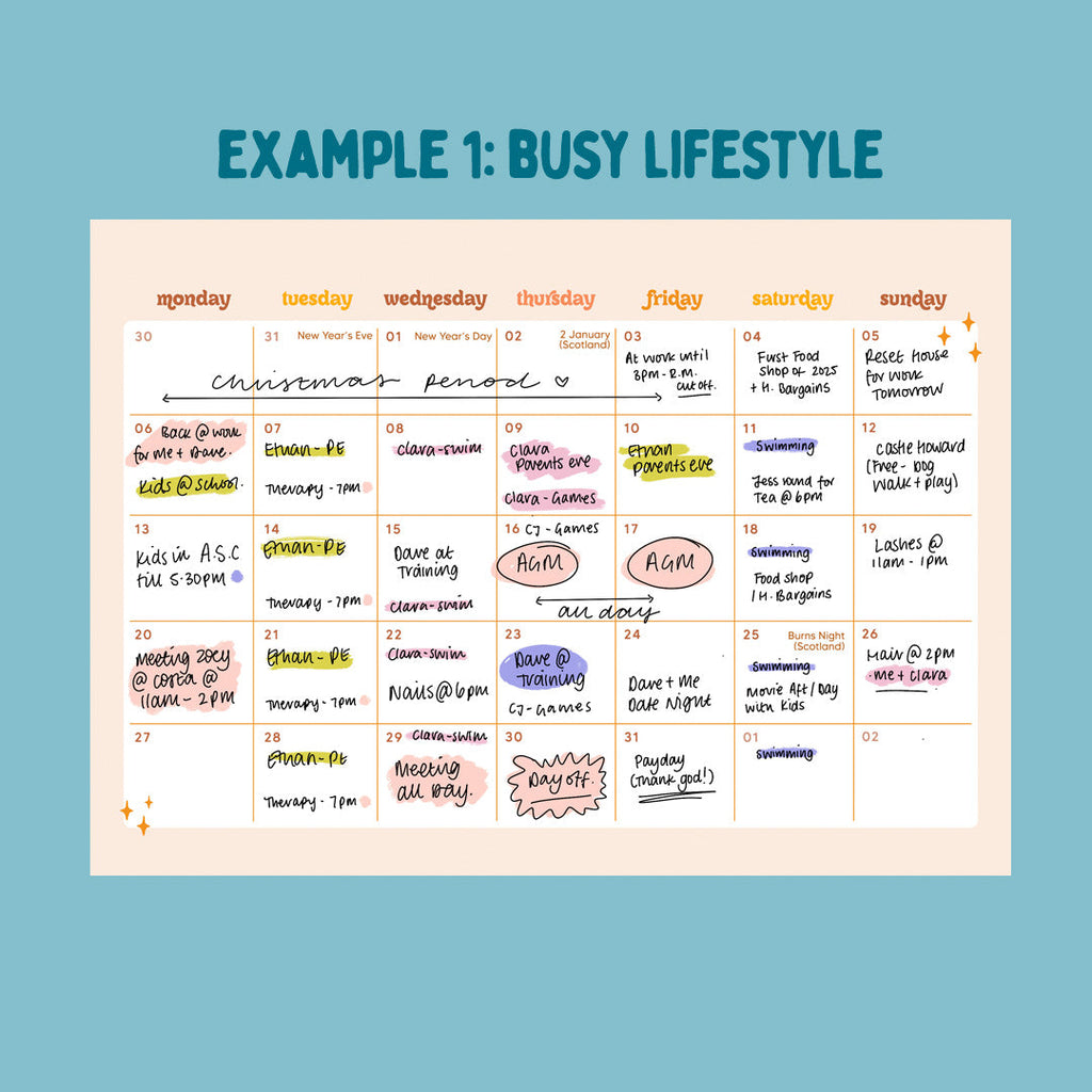 2026 Dated Calendar A Self Love Journey